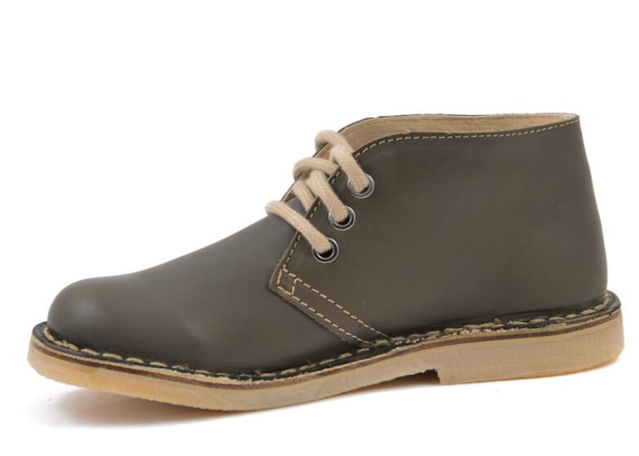 Buty Damskie Nagaba Skorzane | Trzewik Nagaba 082 Sovage Skorzany Khaki