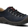 Buty Meskie Nagaba Skorzane | Polbut Trekkingowy Meski Nagaba 444 Crazy Skorzany Granat