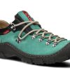 Buty Meskie Nagaba Skorzane | Polbut Trekkingowy Meski Nagaba 055 Campari Skorzany Mieta