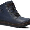 Buty Damskie Nagaba Turystyczne | Trzewik Trekkingowy Nagaba 281 Rustic Skorzany Granat