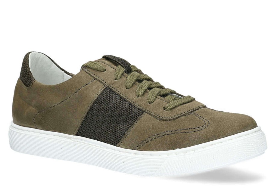 Buty Damskie Nagaba Skorzane | Polbut Nagaba 065 Samuel Skorzany Khaki