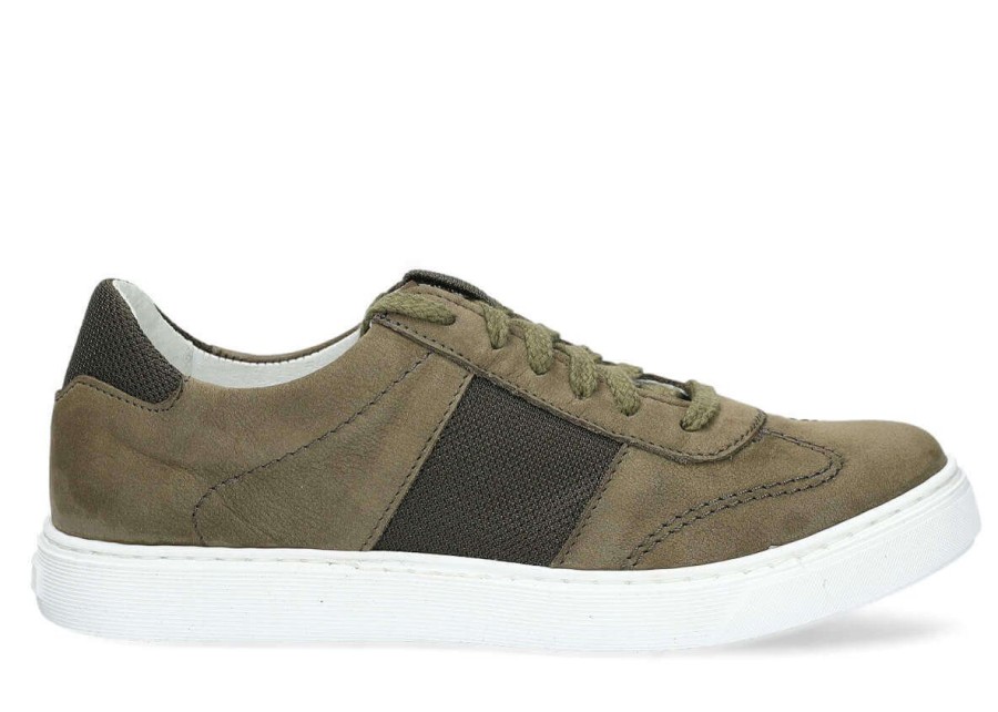 Buty Damskie Nagaba Skorzane | Polbut Nagaba 065 Samuel Skorzany Khaki