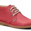 Buty Meskie Nagaba Skorzane | Trzewik Meski Nagaba 075 Rustic Skorzany Czerwony