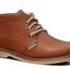 Buty Meskie Nagaba Skorzane | Trzewik Meski Nagaba 075 Rustic Skorzany Rudy