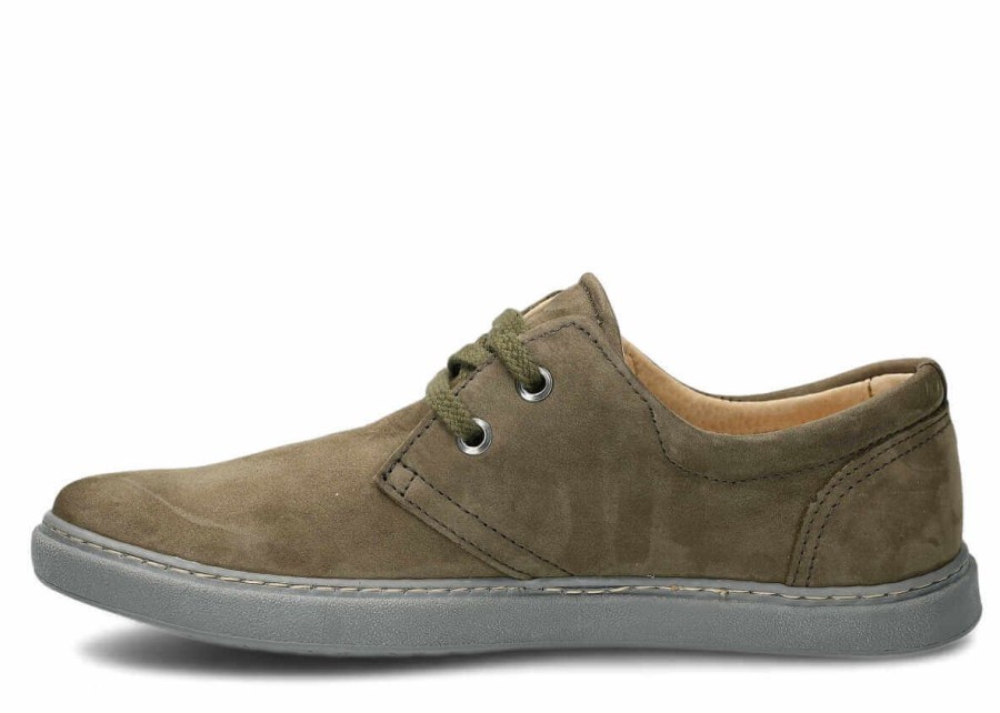 Buty Meskie Nagaba Skorzane | Polbut Meski Nagaba 424 Samuel Skorzany Khaki