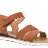 Buty Damskie Nagaba Skorzane | Sandaly Damskie Nagaba 351 Samuel Skorzany Rudy