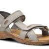 Buty Damskie Nagaba Skorzane | Sandaly Damskie Nagaba 168 Rustic Skorzany Jasny Popiel