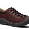 Buty Meskie Nagaba Skorzane | Polbut Trekkingowy Meski Nagaba 444 Crazy Skorzany Bordo