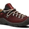 Buty Meskie Nagaba Skorzane | Polbut Trekkingowy Meski Nagaba 055 Crazy Skorzany Bordo